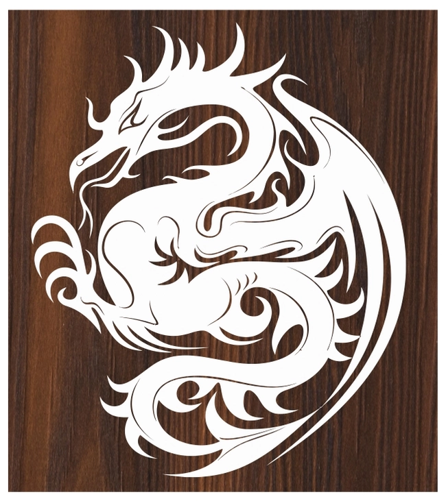 Dragon god legend E0003604 file cdr and dxf free vector download for print or laser engraving machines