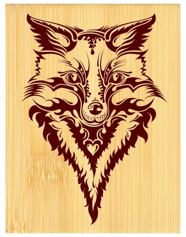 Fox E0003693 file cdr and dxf free vector download for print or laser engraving machines