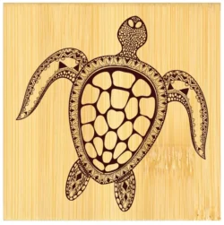 Sea turtle E0003833 file cdr and dxf free vector download for print or laser engraving machines