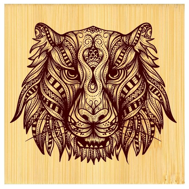 Tiger Drawing  E0004160 file cdr and dxf free vector download for print or laser engraving machines