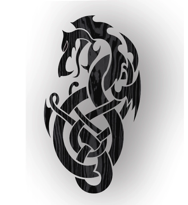 Tribal Gemini Tattoo Design E0004177 file cdr and dxf free vector download for print or laser engraving machines