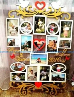 Wedding Photo Frame Template