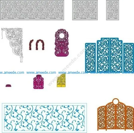 Wedding Screens Vectors Pack