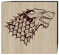 Wolf head  E0003559 file cdr and dxf free vector download for print or laser engraving machines