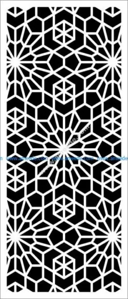 Black And White Geometric Pattern