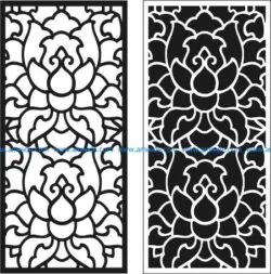 lotus shaped partition file cdr and dxf free vector download for Laser cut CNC