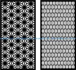 lozenge partition file cdr and dxf free vector download for Laser cut plasma