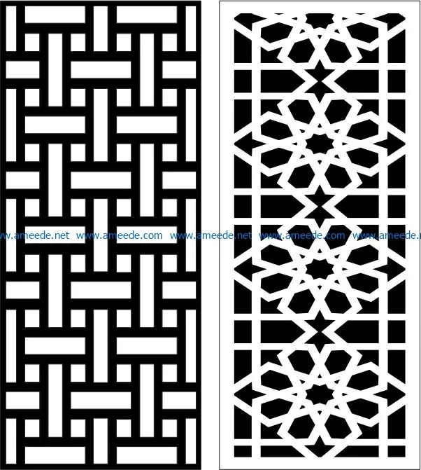 Design Pattern Panel Screen E0006461 File Cdr And Dxf Free Vector ...