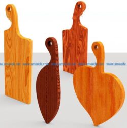 Cutting Boards file cdr and dxf free vector download for CNC