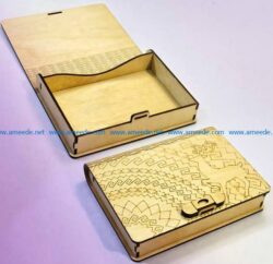 Deer box file cdr and dxf free vector download for Laser cut