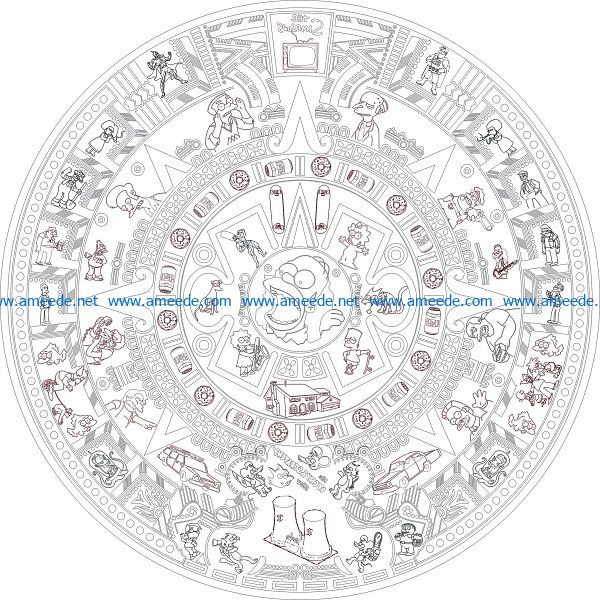 Drumhead file cdr and dxf free vector download for Laser cut