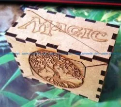 Magic box file cdr and dxf free vector download for Laser cut