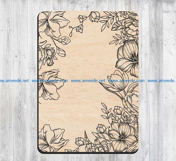 Notebook to teacher file cdr and dxf free vector download for print or laser engraving machines