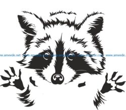 Wolves file cdr and dxf free vector download for Laser cut