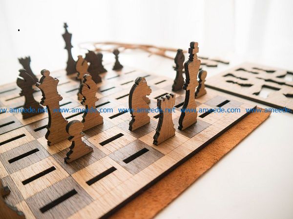 chessboard file cdr and dxf free vector download for Laser cut