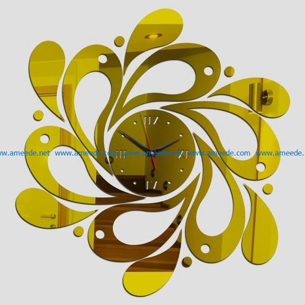 clockwatcher file cdr and dxf free vector download for print or laser engraving machines