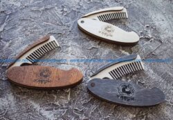 comb file cdr and dxf free vector download for Laser cut