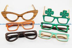 eyeglass file cdr and dxf free vector download for Laser cut