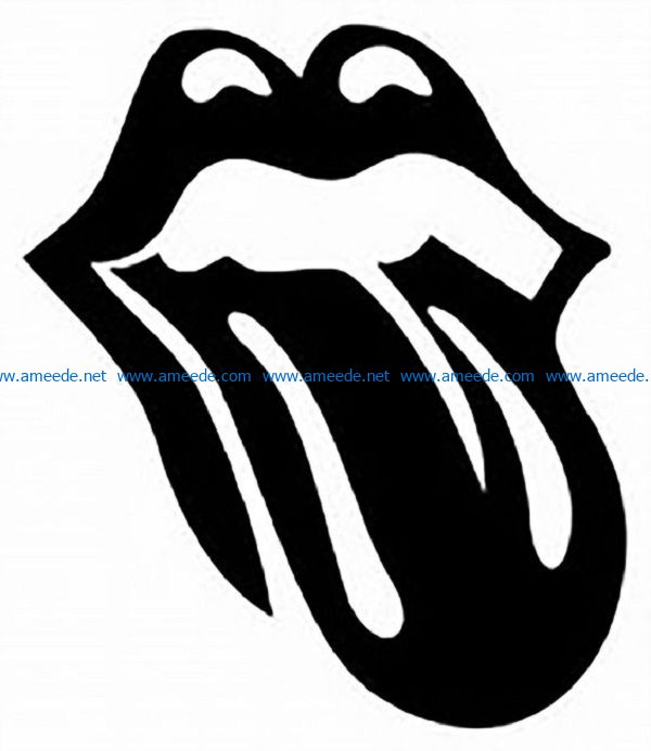tongue file cdr and dxf free vector download for print or laser ...