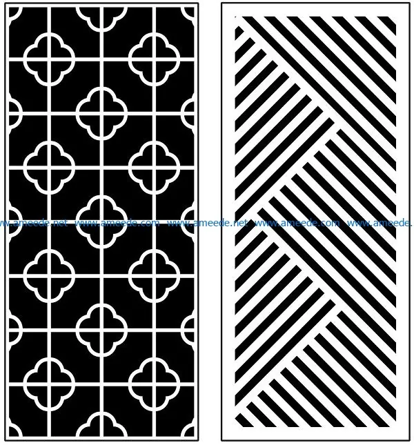 Design pattern panel screen AN00070894 file cdr and dxf free vector download for Laser cut CNC