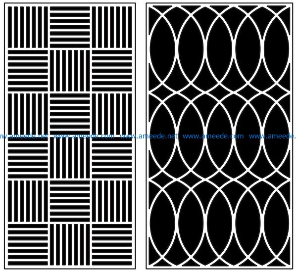 Design pattern panel screen AN00070934 file cdr and dxf free vector download for Laser cut CNC