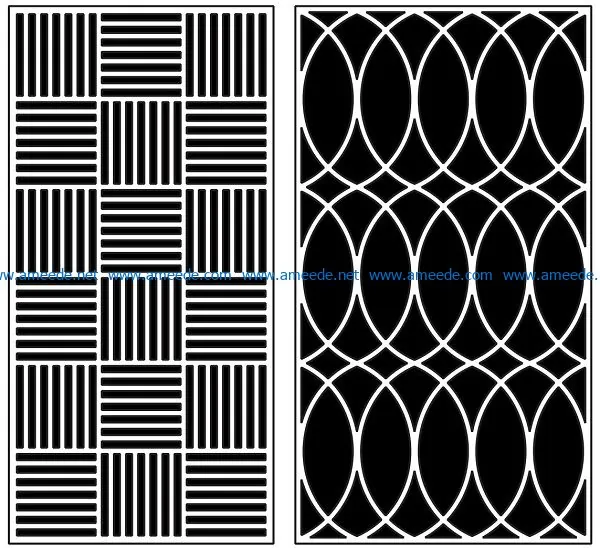 Design pattern panel screen AN00070934 file cdr and dxf free vector download for Laser cut CNC