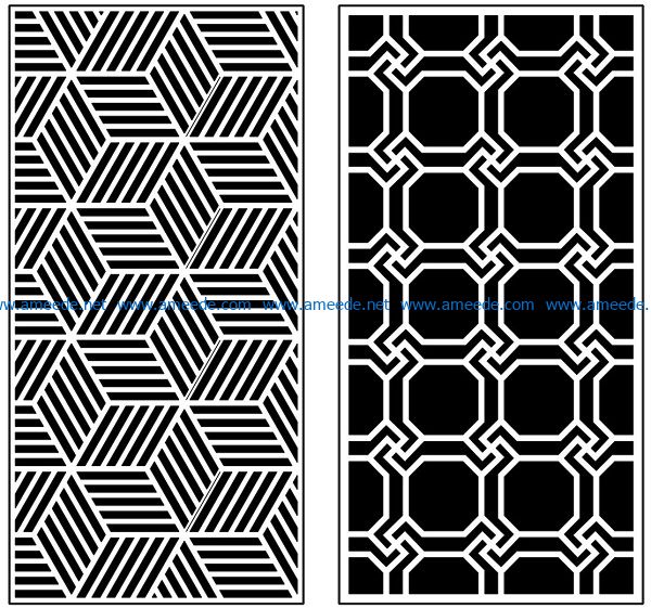 Design pattern panel screen AN00070941 file cdr and dxf free vector download for Laser cut CNC