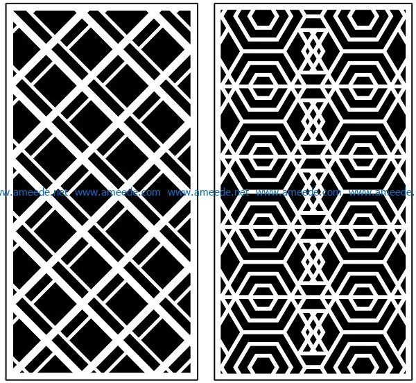 Design pattern panel screen AN00070942 file cdr and dxf free vector download for Laser cut CNC