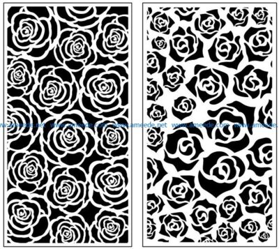 Design pattern panel screen AN00071034 file cdr and dxf free vector download for Laser cut CNC