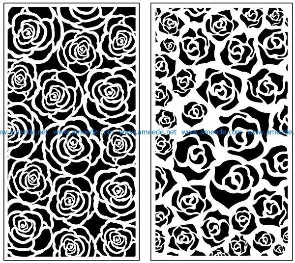 Design pattern panel screen AN00071034 file cdr and dxf free vector download for Laser cut CNC