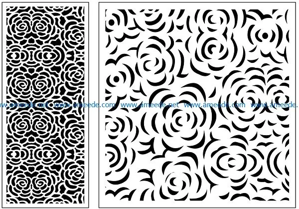 Design pattern panel screen AN00071040 file cdr and dxf free vector download for Laser cut CNC