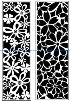 Design pattern panel screen AN00071056 file cdr and dxf free vector download for Laser cut CNC