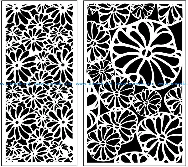 Design pattern panel screen AN00071065 file cdr and dxf free vector download for Laser cut CNC