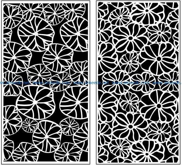 Design pattern panel screen AN00071066 file cdr and dxf free vector download for Laser cut CNC