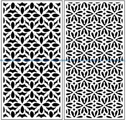 Design pattern panel screen AN00071076 file cdr and dxf free vector download for Laser cut CNC