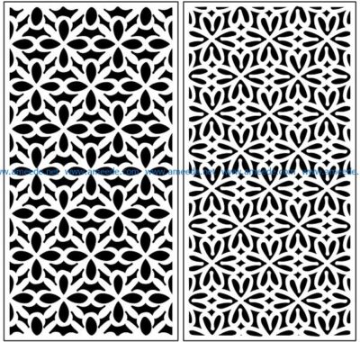 Design pattern panel screen AN00071076 file cdr and dxf free vector download for Laser cut CNC