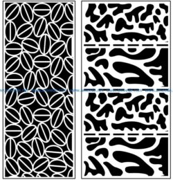 Design pattern panel screen AN00071081 file cdr and dxf free vector download for Laser cut CNC