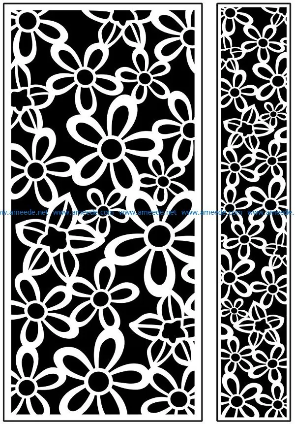 Design pattern panel screen AN00071084 file cdr and dxf free vector download for Laser cut CNC