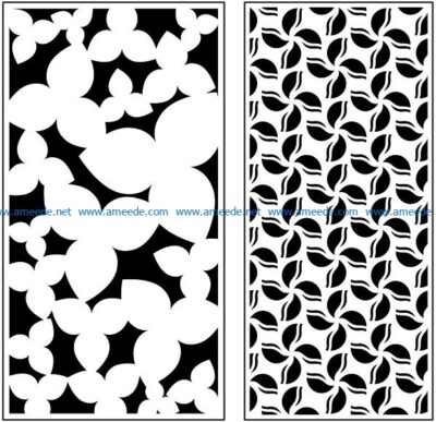 Design pattern panel screen AN00071111 file cdr and dxf free vector download for Laser cut CNC