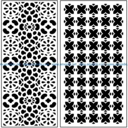 Design pattern panel screen AN00071114 file cdr and dxf free vector download for Laser cut CNC