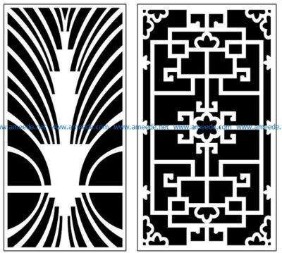 Design pattern panel screen AN00071399 file cdr and dxf free vector download for Laser cut CNC