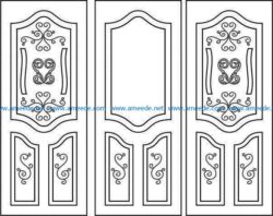 Design pattern panel screen E0007998 file cdr and dxf free vector download for Laser cut CNC