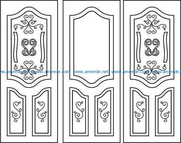 Design pattern panel screen E0007998 file cdr and dxf free vector download for Laser cut CNC