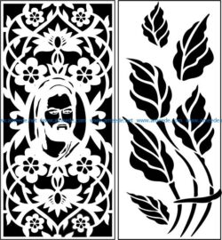 Design pattern panel screen E0008367 file cdr and dxf free vector download for Laser cut CNC