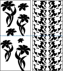 Design pattern panel screen E0008395 file cdr and dxf free vector download for Laser cut CNC