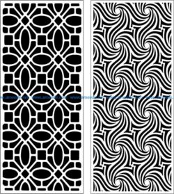 Design pattern panel screen E0008429 file cdr and dxf free vector download for Laser cut CNC