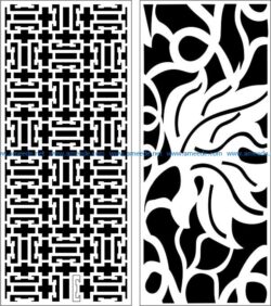 Design pattern panel screen E0008525 file cdr and dxf free vector download for Laser cut CNC