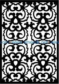 Design pattern panel screen E0008600 file cdr and dxf free vector download for Laser cut CNC