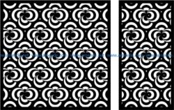 Design pattern panel screen E0008645 file cdr and dxf free vector download for Laser cut CNC