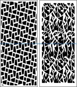 Design pattern panel screen E0008792 file cdr and dxf free vector download for Laser cut CNC